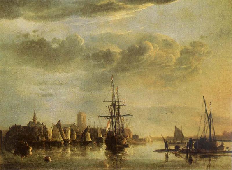 The Meuse by Dordrecht, Aelbert Cuyp